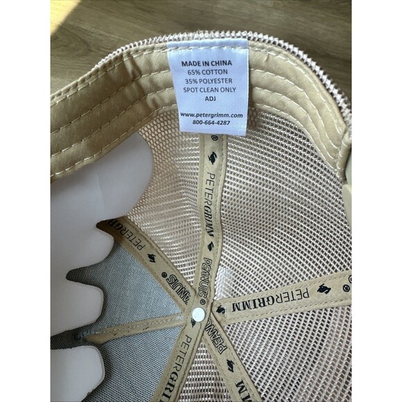 NWT Peter Grimm Peanuts Linus Trucker Denim Hat Cap - Picture 5 of 6